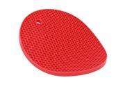 5 x Rose Red Silicone Nonslip Mat Heat Pad Holder Coaster Tea Cup Bowl Placemat