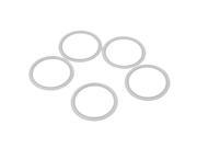 5pcs 3 Silicon Gasket Fits 91mm OD Sanitary Tri Clamp Type Ferrule Flange