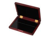 BQLZR Red Wooden Box Case Storage For 6pcs Saxophone Reed Hold Durable Protect