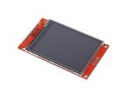 LCD Touch Panel 240 x 320 2.8 SPI TFT Serial Port Module With PBC ILI9341 Red