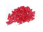 BQLZR 100 x Red 1 2 Blunt Needle Tip For Liquid Dispenser Adhesive Glue 25Ga