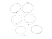 Set of 6pcs Silver Plated Copper Wound Nylon Classical Guitar Strings CC60 N