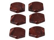 6 x Red Pearl Universal Guitar Tuner Machine Head Square Tuning Pegs Buttons