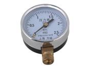Dial Air Compressor Pressure Guage for Oil Water Range 0 2.5MPa M14 x 1.5