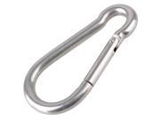 Heavy Duty 304Steel 12mm Carabiner Snap Hook Clip Camping Climbing Secure Lock