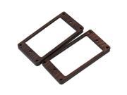2x 3.62 Rosewood Humbucker Pickup Mounting Ring for Electric Guitar Durable