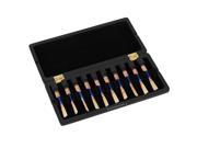 Black Wooden Oboe Reed Case Storage for 20 Reeds with Magnetic Closure