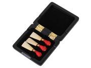 Wooden Bassoon Reed Box for 3 Reeds Hold Open Easily Close Tightly Black