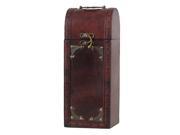 Antique Exquisite Maroon Lightweight Retro Wood Wine Box Suitable for Gifts