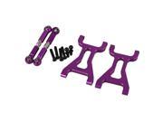 2x Purple A580019 39 Front Lower Suspension Arm Servo Link for RC1 18 WL Truck