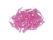 BQLZR 100 pieces 20Ga Industrial TT Dispensing Needles Blunt Tips Screw Type Pink