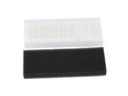 BQLZR Vacuum Clean Dust White Hepa Filter Black Sponge 00535 for CEN630 CEN530 CR631