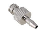BQLZR Silver Washable Dispensing Metal Blunt Needle Adapter Match 4mm Dia Tube