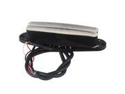 BQLZR Dual Beige Rail Humbucker Double Coil Pickup for Guitar Replacement Parts