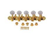 BQLZR Zinc Alloy 5R Guitar Tuning Keys Machine Head Golden Replace Parts for Mandolin