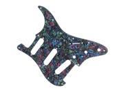 BQLZR Celluloid 3ply SSS Guitar Pickguard for Electric Guitar Musical Accessory