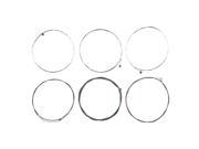 BQLZR 6 Pieces Silk High carbon Steel String Steel Core for Electic Guitar