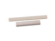 BQLZR 62x6x3mm Saddle 38x7x5mm Nut Replacement for 6 String Ukulele Beige
