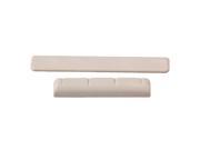 BQLZR 56x7.2x3mm Saddle 38x6.2x5mm Nut Replacement for Ukulele Guitar Beige