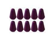 BQLZR 10 Pieces Purple Electric Guitar Part 3.5mm 5 Way Tip Switch Knob Cap