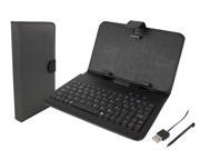 Supersonic SC 107KB Keyboard Case Set 7 tablet Stylus Pen USB Charging Cable