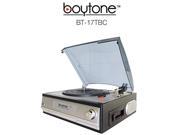 Boytone BT 17TBC Turntable 3 Speed Stereo Belt drive cassette Built in Speakers