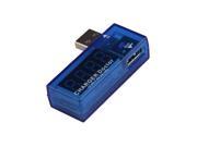 Mini Voltage and Current Detector USB Charger Doctor Tester Meter Blue