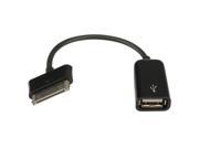 OTG Host USB Cable Adapter For Samsung Galaxy Tab 10.1 Black