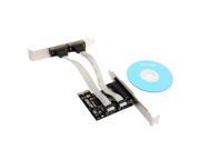 PCI Express To Serial Parallel 2S/1P Printer Card Adapter