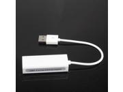 USB 2.0 Ethernet Adapter For Apple Mac Win7 10/100Mbps Lan Adapter