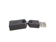 USB A Male to USB A Female Adapter Converter Black