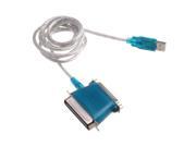 Printer Adapter Cable USB 2.0 to Parallel IEEE1284 Adapter