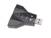 USB Audio Adapter Virtual 7.1 Channel Sound Card Adapter