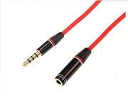 3.5mm Male to Female Jack Plug Aux Stereo Audio Headphone Extension Cable Cord