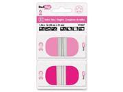 Redi Tag Pink BCA Round Pop up Index Tabs Write on 1 Pack Assorted Pink Tab