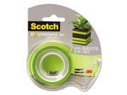 Scotch Expressions Magic Tape with Dispenser 3 4 x 300 Lime Green