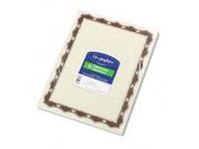 Geographics Parchment Paper Certificates 8 1 2 x 11 Red Crown Border 50 Pack