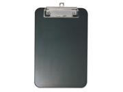 Officemate Plastic Memo Clipboard 1 2 Capacity 6 x 9 Black