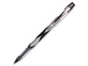Integra Liquid Ink Rollerball Pen Fine Pen Point Type 0.7 mm Pen Point Size Black Ink Black Barrel 12 Dozen