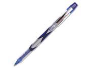 Integra Liquid Ink Rollerball Pen Fine Pen Point Type 0.7 mm Pen Point Size Blue Ink Blue Barrel 12 Dozen