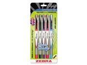 Zebra Z Gripâ„¢ Flight Stick Ballpoint Pen Assorted
