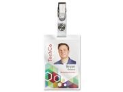 Scotch ID badge size thermal laminating pouches 5 mil 4 1 4 x 2 1 5 100 pack