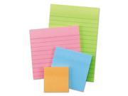 Post it Note Pads in Electric Glow Colors Asst Sizes and Colors 4 45 Sheet Pads Pack