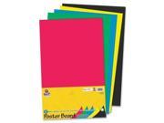 Pacon Half size Sheet Poster Board 14 x 22 Assorted