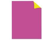 Royal Brites Two Cool Poster Board 22 x 28 Fluorescent Pink Canary 25 PK