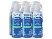 Century Duster Disposable Compressed Gas Duster 10 oz 6 Pk