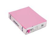 BriteHue Multipurpose Colored Paper 20lb 8 1 2 x 11 Ultra Pink 500 Sheets