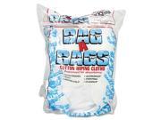 Bag A Rags 1 lb. Bag Cotton Wiping Cloths Wipe White Blue