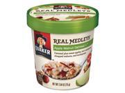 Real Medleys Oatmeal Apple Walnut Oatmeal 2.64oz Cup 12 Carton