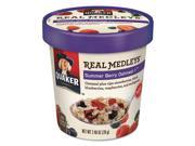 Real Medleys Oatmeal Summer Berry Oatmeal 2.46oz Cup 12 Carton